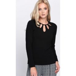 Bluzki damskie: Czarna Bluzka Can't Obey