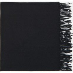 Szalik z frędzlami - Czarny. Czarne szaliki damskie Sinsay, bez wzorów. Za 19,99 zł.