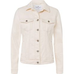 Kurtka dżinsowa- Slim fit - w kolorze beżowym. Brązowe kurtki damskie Cross Jeans, l, bez wzorów, bez kaptura. W wyprzedaży za 99,95 zł.