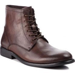 Kozaki KAZAR - Kastor 35510-01-02 Brown. Brązowe buty zimowe męskie Kazar, na jesień, ze skóry, przed kolano. Za 569,00 zł.