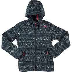 Kurtka polarowa w kolorze szaroniebieskim. Niebieskie kurtki dziewczęce CMP Kids, z dzianiny. W wyprzedaży za 112,95 zł.