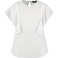Bluzki damskie: Dorothy Perkins RUFFLE INSERT Bluzka ivory