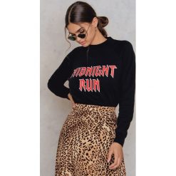 Bluzy damskie: Samsoe & Samsoe Bluza z okrągłym dekoltem Apo - Black