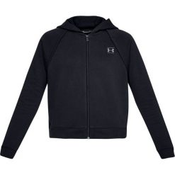 Under Armour Rival Fleece Full-Zip Hoodie 1328836-001. Czarne bluzy damskie l, z bawełny. W wyprzedaży za 199,99 zł.