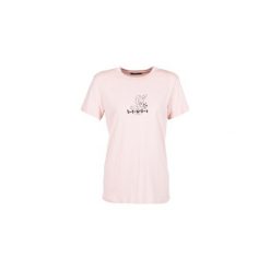 T-shirty z krótkim rękawem Diesel FLAVIA. Różowe t-shirty damskie Diesel, s, bez wzorów, bez kołnierzyka. Za 175,20 zł.