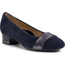 Półbuty ARA - 12-11836-05 Blau/Navy. Niebieskie półbuty damskie ara, bez wzorów, ze skóry, eleganckie, bez obcasa, na obcasie, bez zapięcia. Za 399,00 zł.