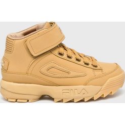 Fila - Buty Disruptor. Szare buty sportowe damskie marki Fila, z materiału. Za 599,90 zł.