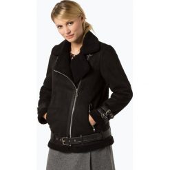 Marie Lund - Kurtka damska, czarny. Czarne kurtki damskie marki Marie Lund, bez wzorów, ze skóry, bez kaptura. Za 499,95 zł.