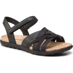 Sandały MERRELL - Around Town Arin Backstrap J97454 Black. Czarne sandały damskie Merrell, bez wzorów, ze skóry, sportowe, bez obcasa, bez zapięcia, outdoorowe. W wyprzedaży za 209,00 zł.