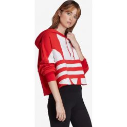 Adidas Originals Bluza Czerwony. Czerwone bluzy damskie adidas Originals, s, z nadrukiem, z bawełny, bez rękawów, bez kaptura. Za 240,95 zł.