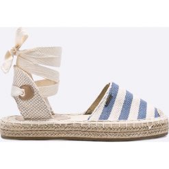 Big Star - Espadryle. Niebieskie espadryle damskie marki BIG STAR, z materiału. W wyprzedaży za 79,90 zł.