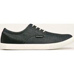 Jack & Jones - Tenisówki. Szare trampki męskie Jack & Jones, bez wzorów, z gumy, na sznurówki. Za 149,90 zł.
