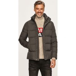 Geox - Kurtka puchowa. Czarne płaszcze męskie Geox, m, bez wzorów, z poliesteru, krótkie, z kapturem. Za 1199,00 zł.