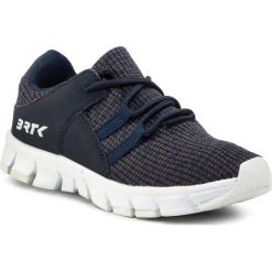Sneakersy BARTEK - 55117-DAD Ocean. Niebieskie trampki chłopięce Bartek, bez wzorów, ze skóry ekologicznej, na sznurówki. Za 139,00 zł.