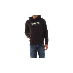 Bluzy Levis 19491 0090 GRAPHIC HOODIE. Czarne bluzy męskie Levi's®, s, bez wzorów, bez kołnierzyka, bez rękawów, bez kaptura. Za 280,31 zł.
