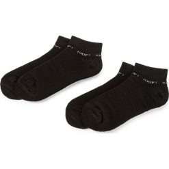 Zestaw 2 par niskich skarpet męskich JOOP! - Fashion Quarter 900.066 Black 2000. Czarne skarpetki męskie JOOP!, bez wzorów, z elastanu. Za 69,00 zł.