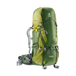 Deuter Plecak Turystyczny Aircontact 50 + 10 Sl Pine-Moss. Zielone plecaki damskie marki Deuter, bez wzorów, sportowe, bez dodatków. Za 822,00 zł.