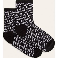 Vans - Skarpetki. Czarne skarpetki damskie Vans, bez wzorów, z elastanu. Za 49,90 zł.