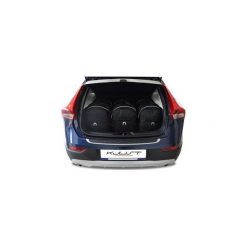 VOLVO V40, 2012- TORBY DO BAGAŻNIKA 3 SZT KJUST - 7042005. Czarne torby podróżne marki KJUST, bez wzorów, z kauczuku, klasyczne. Za 879,00 zł.