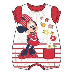 Disney By Arnetta Ubranko Dziewczęce Minnie 56 Biały/Czerwony. Czerwone kombinezony niemowlęce Disney By Arnetta, z motywem z bajki, z materiału, eleganckie, bez rękawów, bez kaptura. Za 39,00 zł.