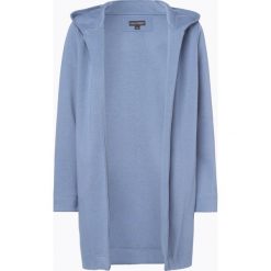 Bluzy damskie: Franco Callegari – Damska bluza rozpinana, niebieski
