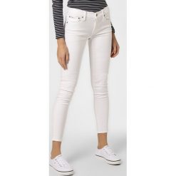 Polo Ralph Lauren - Jeansy damskie skinny fit – Tompkins, biały. Białe jeansy damskie Polo Ralph Lauren, bez wzorów, z jeansu. Za 599,95 zł.