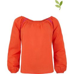 T-shirty damskie: Koszulka „Finna” w kolorze pomarańczowym