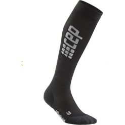 Skarpety Cep Run Ultralight Socks W Szaro-Czarne. Szare skarpetki damskie CEP, bez wzorów, ze skóry. Za 199,99 zł.