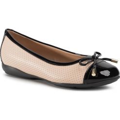 Baleriny GEOX - D Annytah C D027NC 05402 C8616 Skin/Black. Brązowe baleriny damskie Geox, klasyczne. Za 429,00 zł.
