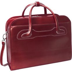 Torba MCKLEIN Willowbrook 17 cali Czerwony. Czerwone torby na laptopa Mcklein, bez wzorów. Za 1310,99 zł.