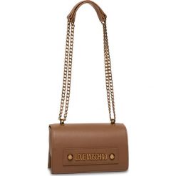 Torebka LOVE MOSCHINO - JC4022PP1ALD0200 Cuoio. Pomarańczowe torebki klasyczne damskie Love Moschino, z aplikacjami, ze skóry ekologicznej, klasyczne, duże, zdobione, bez dodatków. W wyprzedaży za 519,00 zł.