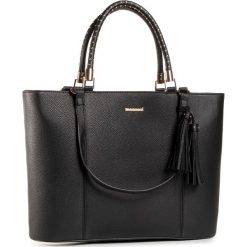 Torebka MONNARI - BAG5530-020 Black 2020. Czarne torebki klasyczne damskie Monnari, bez wzorów, ze skóry ekologicznej, klasyczne, bez dodatków. W wyprzedaży za 189,00 zł.