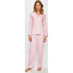 Lauren Ralph Lauren - Piżama. Różowe piżamy damskie Lauren Ralph Lauren, s, bez wzorów, z bawełny, bez rękawów. W wyprzedaży za 239,90 zł.
