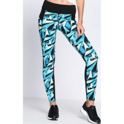 Zielone Legginsy Neon Pattern. Zielone legginsy damskie Born2be, s, bez wzorów, z materiału. Za 29,99 zł.