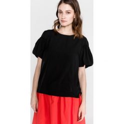 French Connection Crepe Bluzka Czarny. Czarne bluzki damskie French Connection, s, bez wzorów, z poliesteru, bez kołnierzyka, bez rękawów. Za 335,95 zł.
