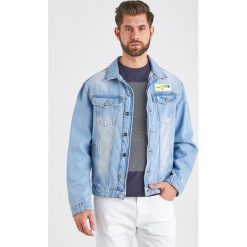 KATANA JEANSOWA ice play. Płaszcze męskie Ice Play, m, bez wzorów, z jeansu, bez kaptura. W wyprzedaży za 650,30 zł.