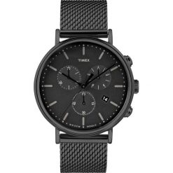 Timex - Zegarek TW2R27300. Czarne zegarki męskie Timex, ze stali. W wyprzedaży za 499,90 zł.