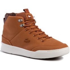 Sneakersy LACOSTE - Explorateur Classic 3192 Cma 738CMA0004F57 Tan/Off Wht. Pomarańczowe sneakersy męskie Lacoste, na co dzień, bez wzorów, ze skóry, eleganckie, bez zapięcia. W wyprzedaży za 479,00 zł.