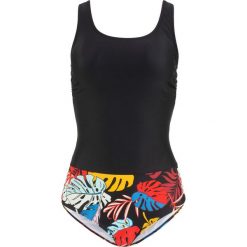 Kostium kąpielowy shape Level 1 bonprix czarny wzorzysty. Czarne stroje kąpielowe damskie bonprix, bez wzorów. Za 79,99 zł.