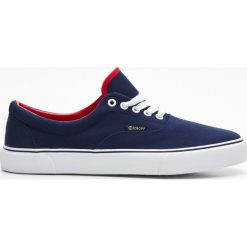 Trampki - Granatowy. Niebieskie trampki męskie Cropp, bez wzorów, bez zapięcia. Za 89,99 zł.