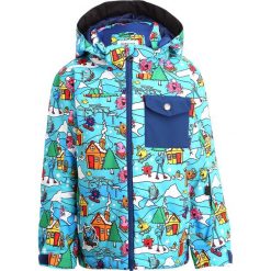 Quiksilver MR MEN Kurtka snowboardowa light blue. Niebieskie kurtki chłopięce marki Quiksilver, z poliesteru, narciarskie. W wyprzedaży za 335,20 zł.