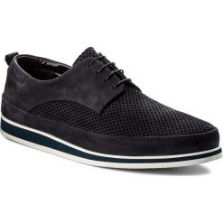 Półbuty BALDININI - 897105XPIUM101010 Piuma Blu. Niebieskie półbuty męskie marki Baldinini, na co dzień, ze skóry. W wyprzedaży za 829,00 zł.