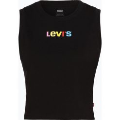 Levi's - Top damski, czarny. Czarne topy damskie Levi's®, s, bez wzorów, bez kołnierzyka. Za 79,95 zł.