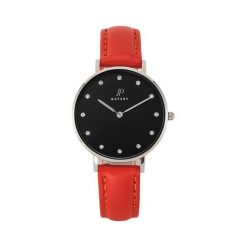 Zegarek JP Gatsby Zegarek damski Aurora Silver Black / Red JPG5033 uniwersalny. Szare zegarki damskie JP Gatsby. Za 323,10 zł.