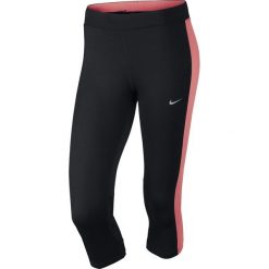 Legginsy damskie do biegania: legginsy do biegania damskie 3/4 NIKE DRI-FIT ESSENTIAL CAPRI / 645603-014 – NIKE DRI-FIT ESSENTIAL CAPRI