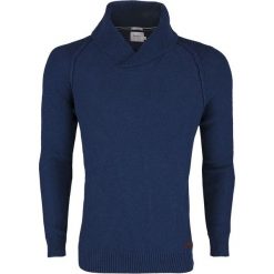 Sweter Pepe Jeans Din Blue. Niebieskie swetry męskie Pepe Jeans, m, bez wzorów, z jeansu, bez kołnierzyka, bez kaptura. Za 139,00 zł.