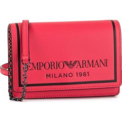 Torebka EMPORIO ARMANI - Y3B088 YSO3I 81200 Strawberry/Black. Różowe torebki klasyczne damskie Emporio Armani, bez wzorów, ze skóry, wizytowe, bez dodatków. Za 1119,00 zł.