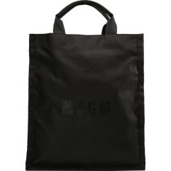 Torby na ramię męskie: MSGM BOX LOGO BAG Torba na zakupy black