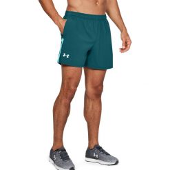 Bermudy damskie: Under Armour Spodenki męskie Launch SW 5” Short Zielone r. L (289312-716)