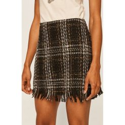 Pepe Jeans - Spódnica Channe. Spódniczki damskie Pepe Jeans, na co dzień, s, bez wzorów, z bawełny, casualowe, mini, rozkloszowane. Za 259,90 zł.